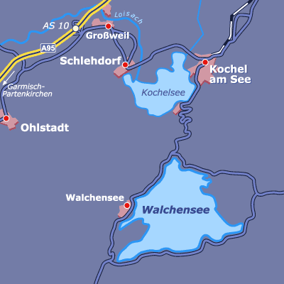 Umbegungsplan Walchensee