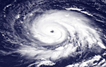 Hurrikan Igor entwickelt sich 2010 über dem Atlantik © dpa