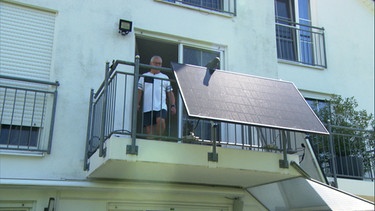 Solar am Balkon | Bild: Bayerischer Rundfunk 2023