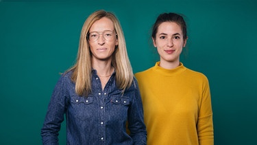 Ann-Kathrin Mittelstraß und Alexandra Martini | Bild: BR