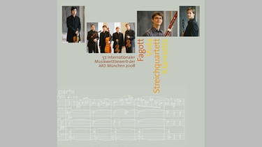 CD-Cover: Internationaler Musikwettbewerb der ARD 2008 | Bild: BR, colourbox.com; Montage: BR