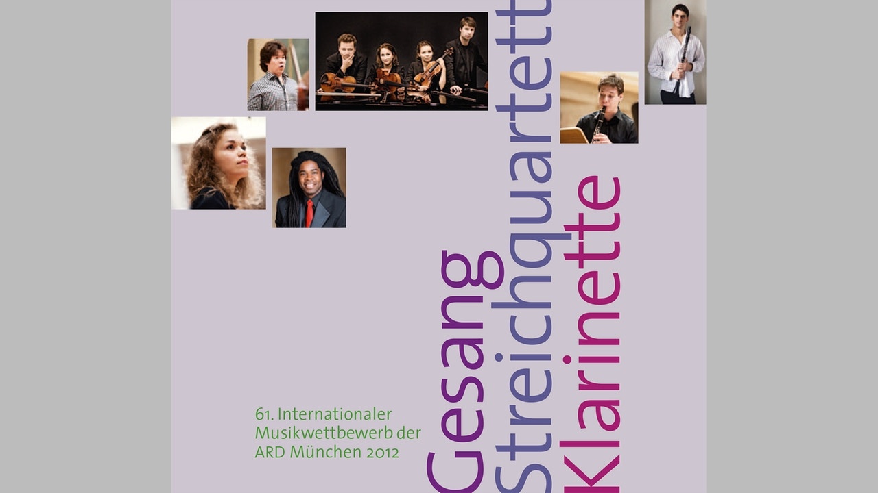 CD-Cover: Internationaler Musikwettbewerb 2012 | Bild: BR, colourbox.com; Montage: BR
