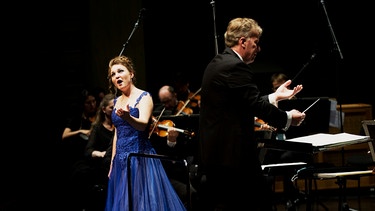 Anastasiya Taratorkina und das Münchner Rundfunkorchester unter Matthias Foremny | Bild: Daniel Delang