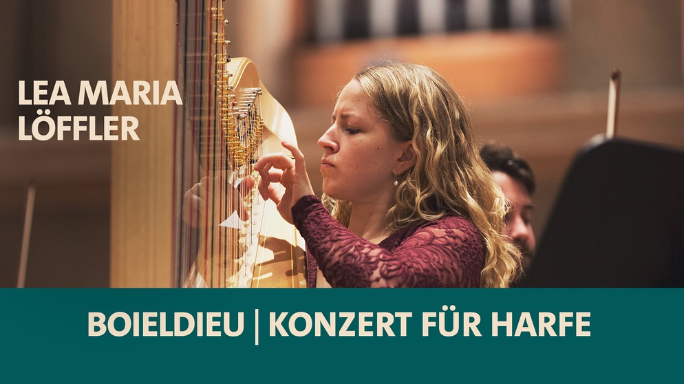 Lea Maria Löffler (Harfe) beim Internationalen Musikwettbewerb der ARD in München 2023 | Picture: Daniel Delang