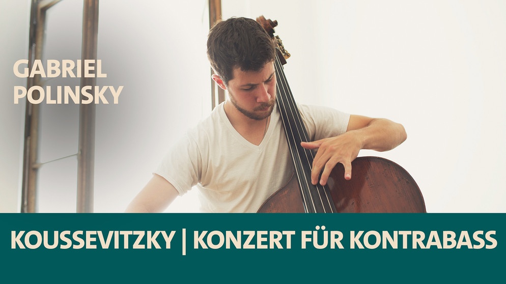 Gabriel Polinsky (Kontrabass) beim Internationalen Musikwettbewerb der ARD in München 2023 | Bild: Daniel Delang