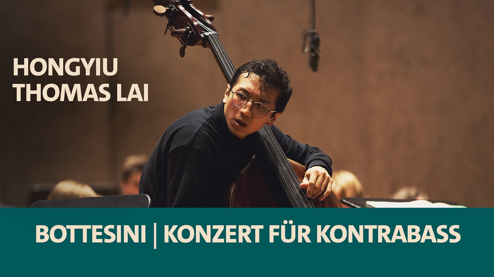 Hongyiu Thomas Lai (Kontrabass) beim Internationalen Musikwettbewerb der ARD in München 2023 | Bild: Daniel Delang
