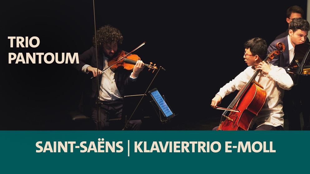 Klaviertrio "Trio Pantoum" beim Internationalen Musikwettbewerb der ARD in München 2023 | Bild: Daniel Delang