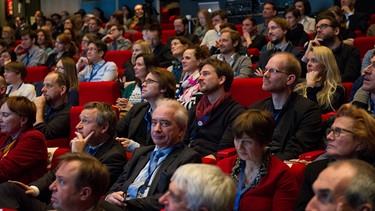 Interessiertes Auditorium beim Transmedia Day 2015. | Bild: BR/Annette Goossens