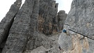 Fünf Felstürme zwischen Tofana und Ampezzaner Dolomiten | Bild: BR; Georg Bayerle