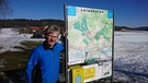 Langlaufen und Wandern im Oberpfälzer Jura: Spurmeister Michael Märtl von den Neumarkter Loipenfreunden | Bild: BR/Ulrike Nikola