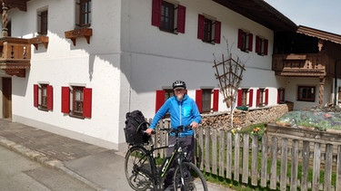 Auf der Kaiserweis-Radtour durch Niederndorf und Ebbs | Bild: BR; Ulrike Nikola