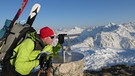 "Baitels" der Livigno Alpen: Ausguck auf die Alpengipfel | Bild: BR/Georg Bayerle