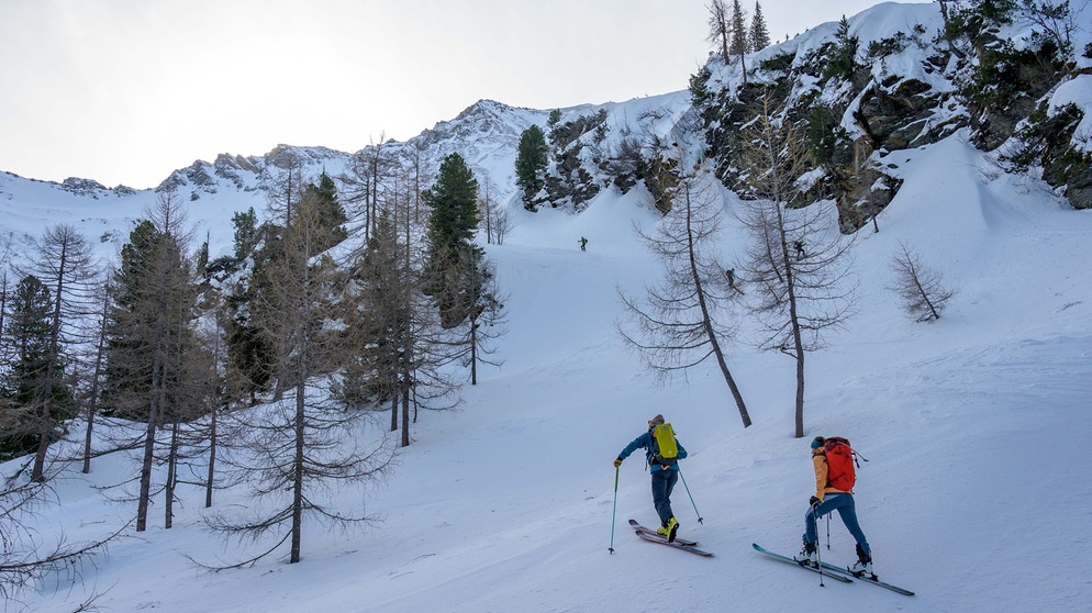 Skitouren im Rauriser Tal - die Mure von Kolm-Saigurn  | Bild: BR; Folkert Lenz 