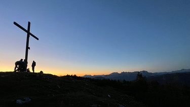 Sonnenaufgang am Streicher in den Chiemgauer Alpen | Bild: BR