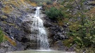Indian Summer im Karwendel: Wasserfall am Hasentalbach | Bild: Laura Geigenberger