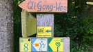 QiGong in Dietfurt: Der Qi Gong-Weg ist insgesamt drei Kilometer lang | Bild: BR/Bernd-Uwe Gutknecht