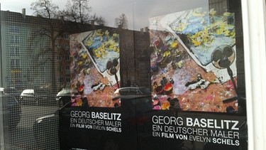 Das Plakat zum Film "Georg Baselitz - Ein deutscher Maler" | Bild: David Meadows-Hertig