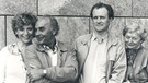 Die Grandauers und ihre Zeit von Willy Purucker wurde 1980 erstmals als Hörspiel ausgestrahlt. Ilse Neubauer, Willy Purucker (Autor und Regisseur)  Karl Obermayr und Franziska Stömmer (Sprecherinnen  und Sprecher). | Bild: BR/Hans Grimm