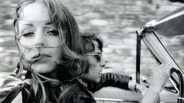 Sylvie Winter und Klaus Lemke in "Ein großer graublauer Vogel", 1969. | Bild: Klaus Lemke