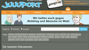 Internetseite von Juuuport.de | Bild: Juuuport.de