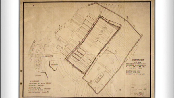Planzeichnug für das Konzentrationslager Flossenbürg | Bild: BR