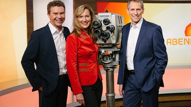Von links: Die Moderatoren Roman Roell, Annette Betz und Christoph Deumling. | Bild: BR