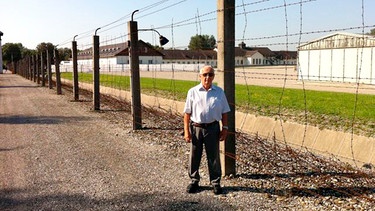 Laszlo "Leslie" Schwartz in Dachau. | Bild: © BR/Beatrice Sonhüter