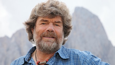 Bergsteiger Reinhold Messner. | Bild: BR/Foto Sessner