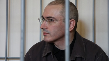 Der frühere Oligarch Michail Chodorkowski in einem Gefängnis in Sibirien. | Bild: lala films