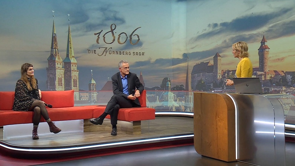 Pressekonferenz zu "1806 – Die Nürnberg Saga" | Bild: BR