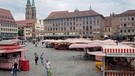 Der Nürnberger Hauptmarkt | Bild: Ulrike Eckhardt