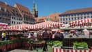 Der Nürnberger Hauptmarkt | Bild: Ulrike Eckhardt