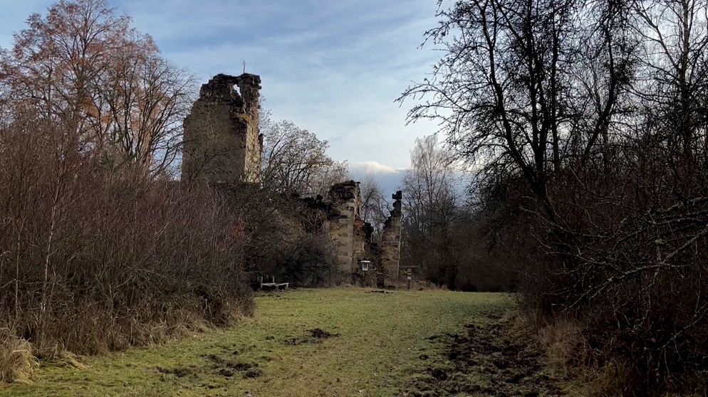 Blick auf Ruine | Bild: BR