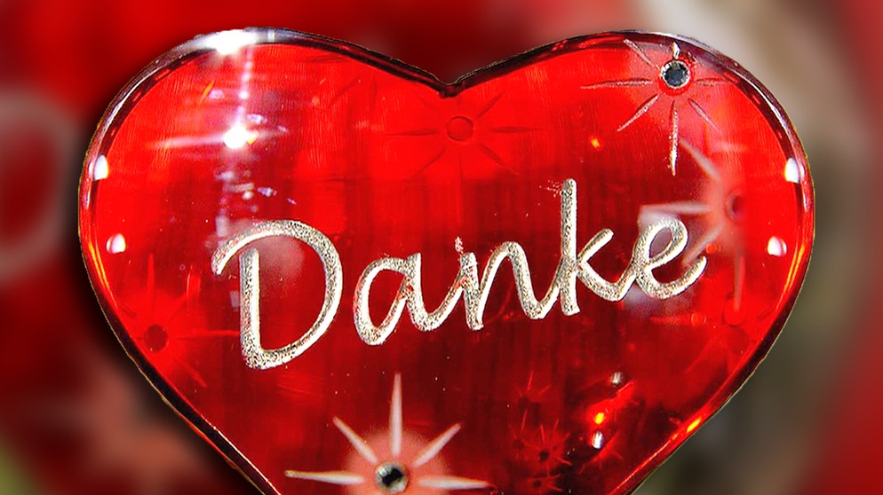 DANKE-Herz | Bild: BR / Tanja Kühn