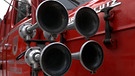 Signalhorn an altem Feuerwehrauto | Bild: BR