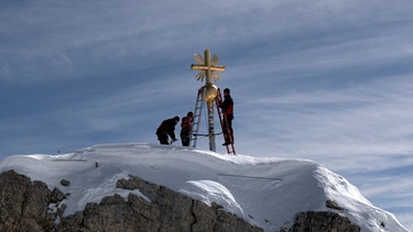 Gipfelkreuz Zugspitze | Bild: BR