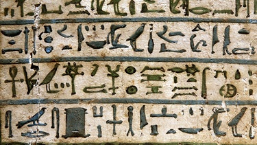 Ägyptische Hieroglyphen | Bild: picture-alliance/dpa