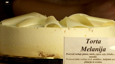 Eine "Melanija-Torte" | Bild: BR