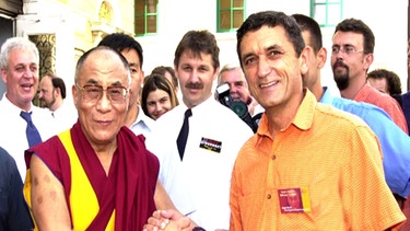 Stipe Božić mit dem Dalai Lama | Bild: BR