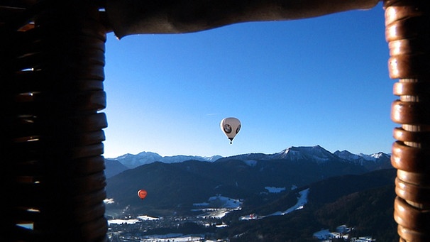 Blick aus dem Ballon | Bild: BR