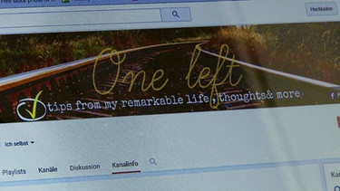 Homepage "One left" | Bild: BR