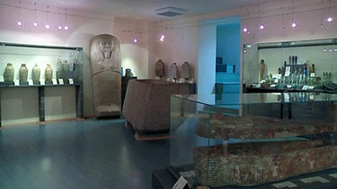 Ein Museumsraum mit Ausstellungsstücken | Bild: BR