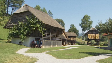 Freilichtmuseum: Historische Häuser | Bild: BR