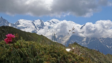 Blick auf den Mont Blanc | Bild: BR/Kilian Neuwert