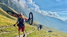 Szenen auf der MTB-Tour zwischen Aostatal, Mont Blanc und Briancon | Bild: BR/Michael Düchs