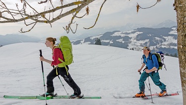 Auf Skidurchquerung in den Chiemgauer Alpen | Bild: Alpin/Andreas Erkens