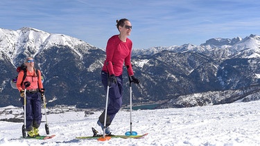 Jaqueline Fritz auf Skitour | Bild: Jaqueline Fritz