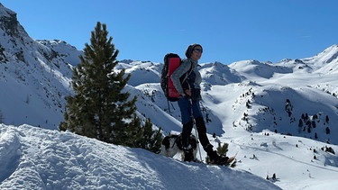 Schneeschuhtour zur Lizumer Hütte und zur Mölser Sonnenspitze | Bild: Björn Arndt