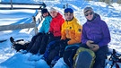 Junge Klimaschützer von POW Austria unterwegs am Birgitsköpfl in den Stubaier Alpen | Bild: Chiara Pizzignacco / POW Austria