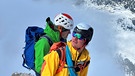 Simon Gietl beim Winterklettern in den Dolomiten | Bild: BR/Michael Düchs